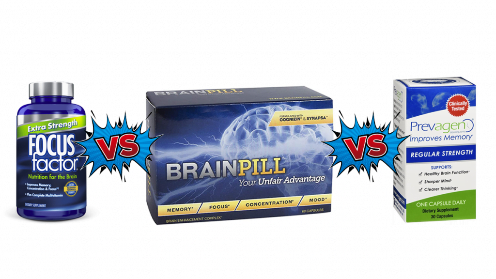 Focus Factor vs Brain Pill vs Prevagen Shred Fitness NY Review