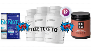 Pruvit Keto OS NAT vs Perfect Keto vs KetoCharge Comparison Guide by Shred Fitness NY