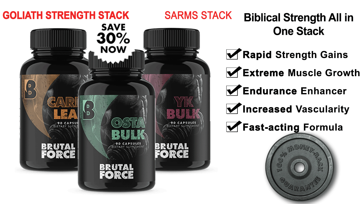 Build Force with GW501516, YK11, MK2866 #1 Strength Stack!