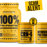 CrazyNutrition shredfitny Scam Alert