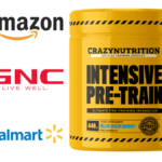 Where to buy Crazy Nutrition Intensive Pre-Train Amazon, GNC or Walmart by shredfitny