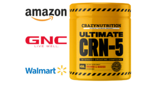 Where to buy Crazy Nutrition Ultimate CRN-5 Amazon, GNC or Walmart? by shredfitny