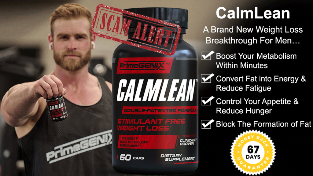 PrimeGENIX CalmLean shredfitny Scam Alert