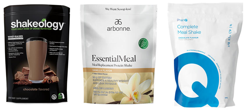 A Quick Look at Shakeology, Arbonne & PhenQ Complete Meal Shake